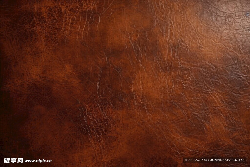 棕色花纹皮革纹理背景素材皮质