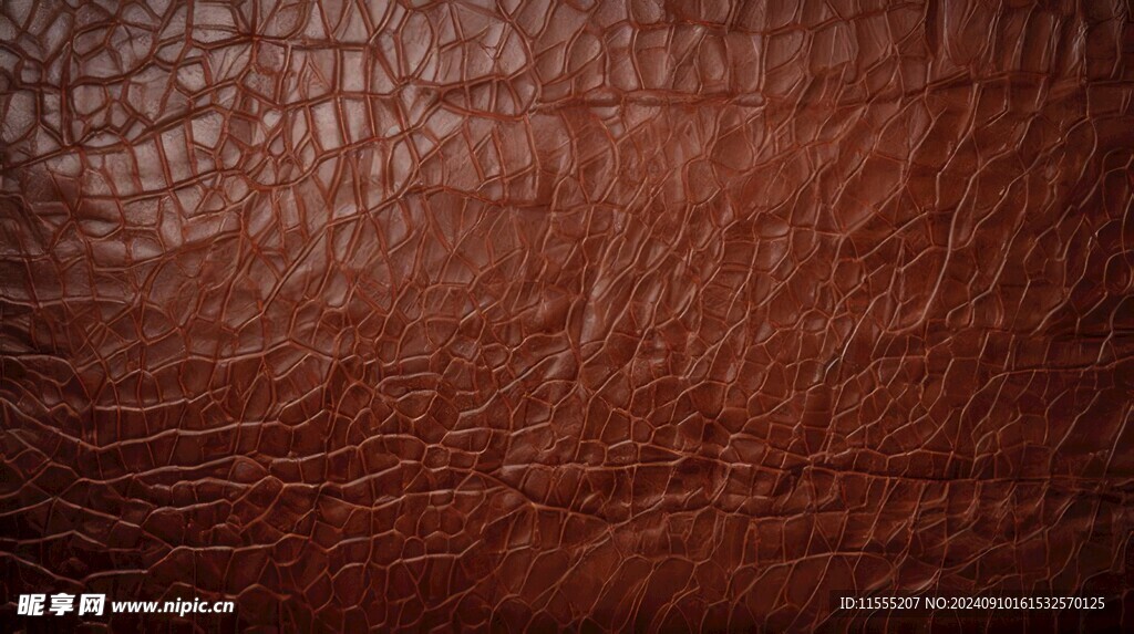 棕色花纹皮革纹理背景素材皮质