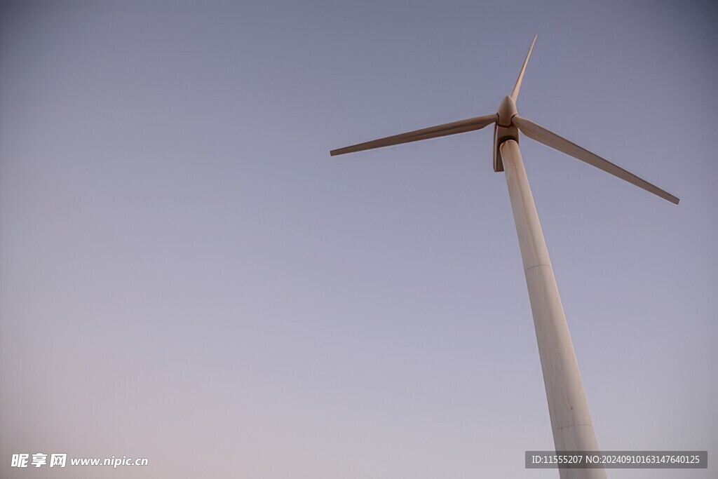 风力风能发电站风车清洁能源