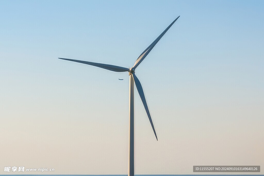 风力风能发电站风车清洁能源