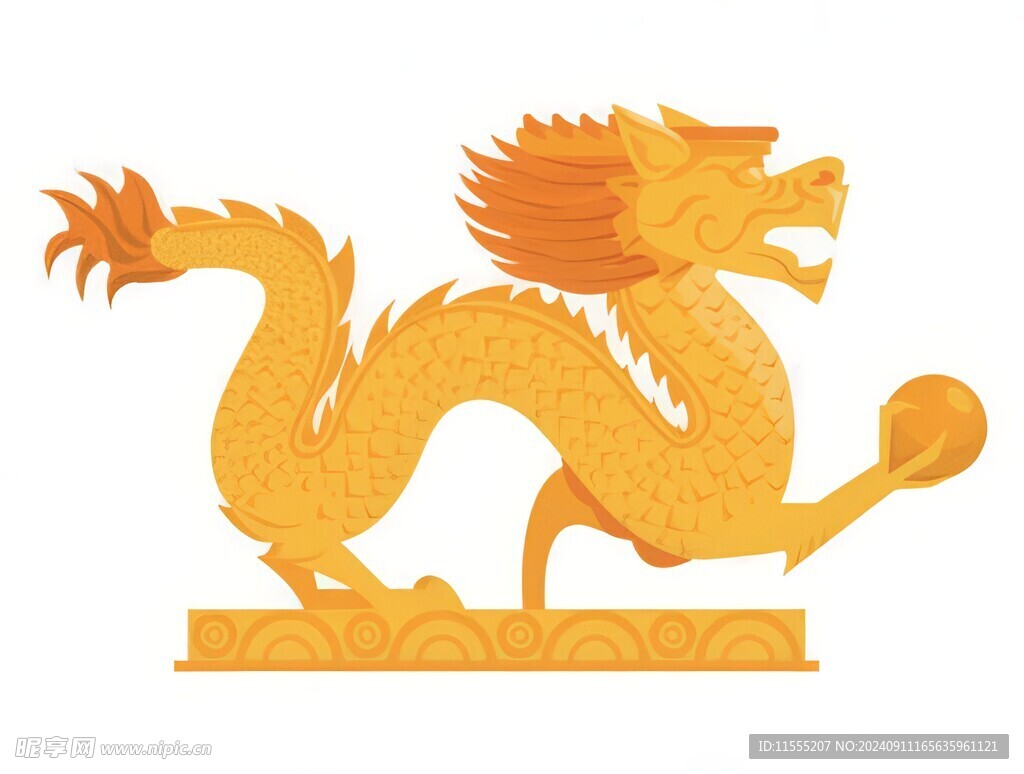 龙图腾中国吉祥图案图样