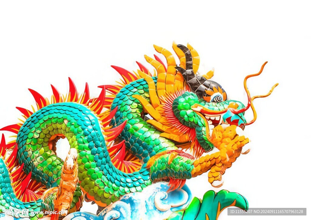 龙图腾中国吉祥图案图样