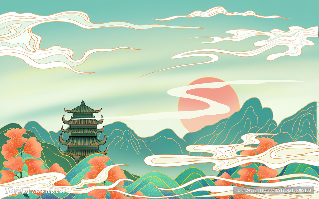 古风中国风背景