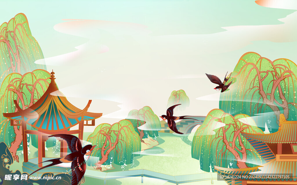 古风中国风背景