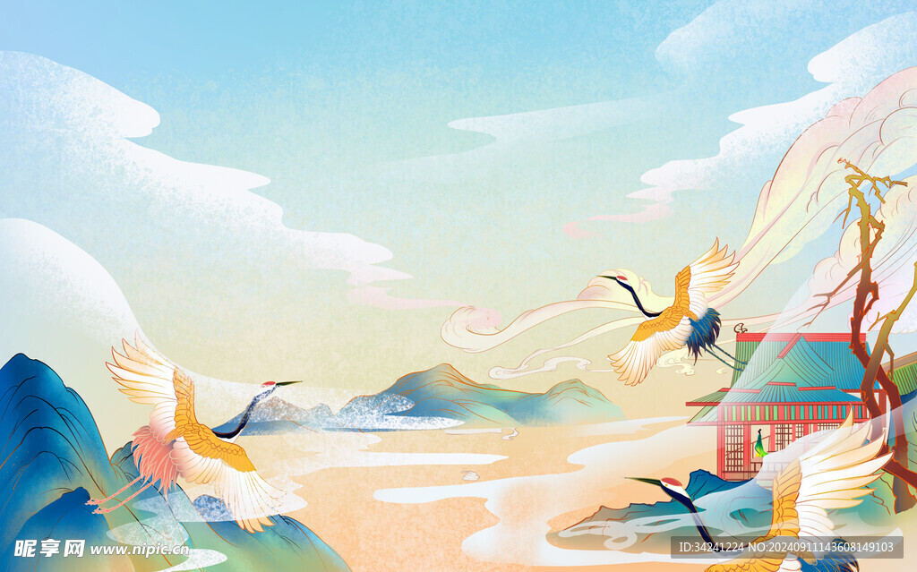 古风中国风背景