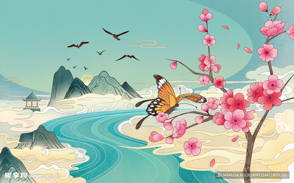 古风中国风背景