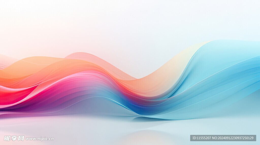 优雅抽象炫彩渐变背景图