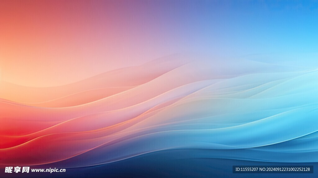 优雅抽象炫彩渐变背景图