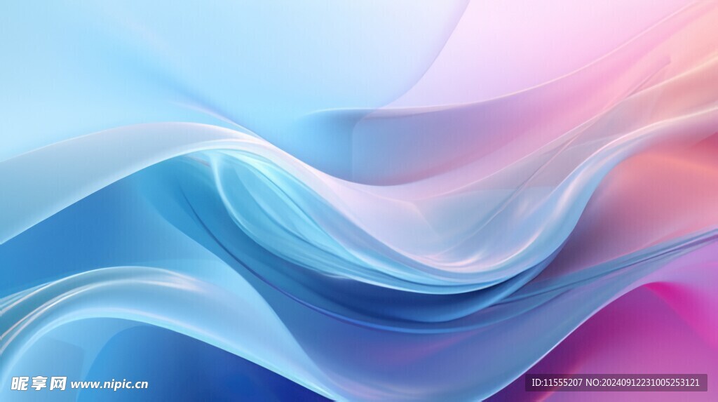 优雅抽象炫彩渐变背景图