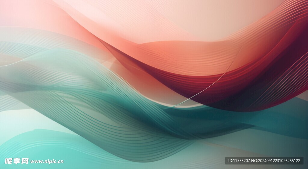 优雅抽象炫彩渐变背景图