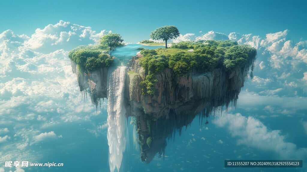 世外桃源海景隐秘海岛场景图