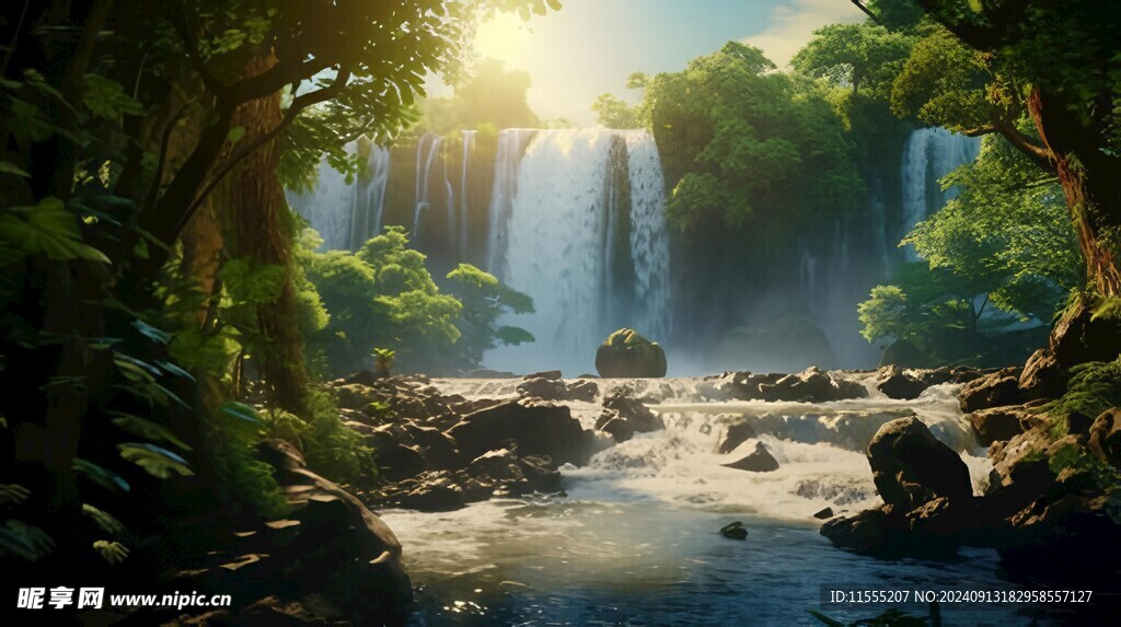 世外桃源海景隐秘海岛场景图