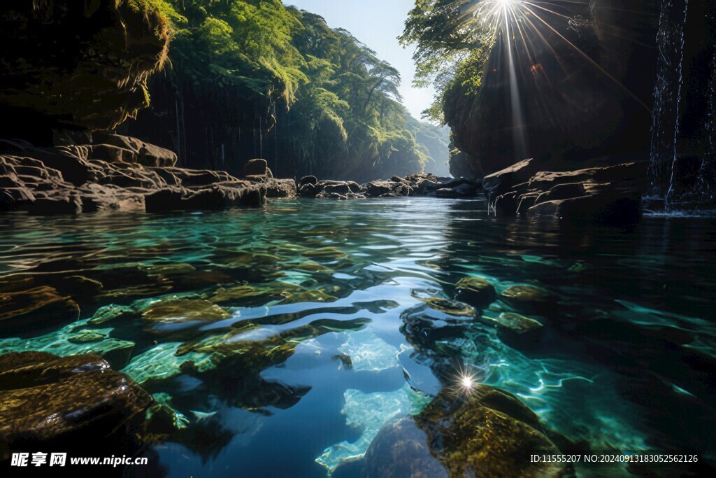 世外桃源海景隐秘海岛场景图