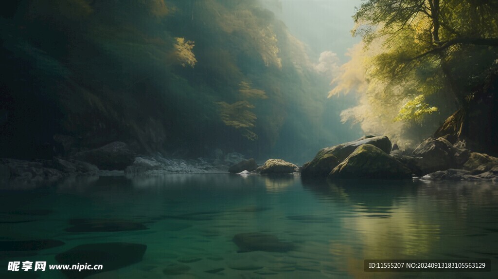 世外桃源海景隐秘海岛场景图