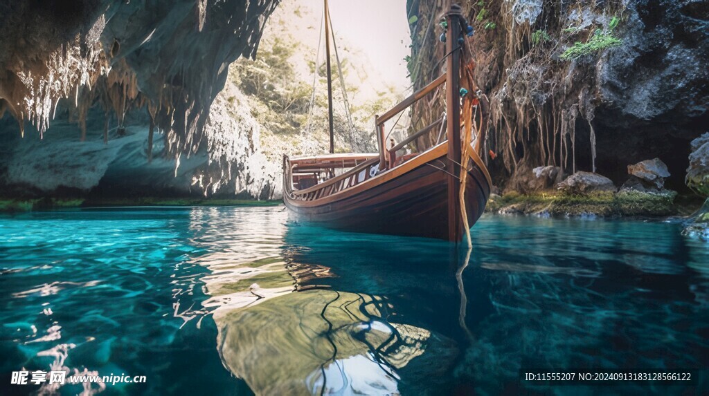 世外桃源海景隐秘海岛场景图