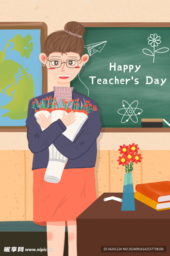 教师节海报展板