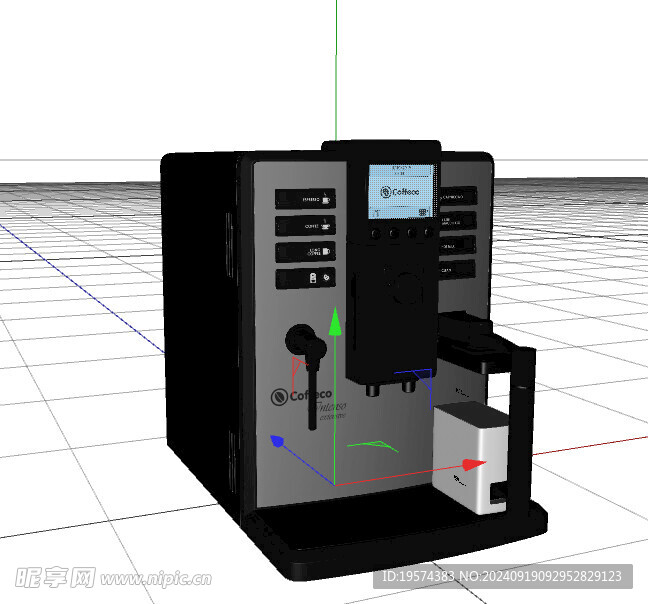 C4D模型 咖啡机