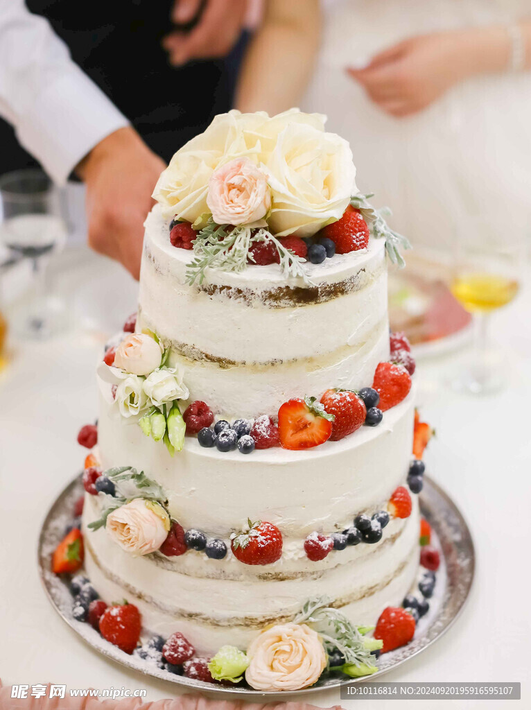 婚礼水果蛋糕