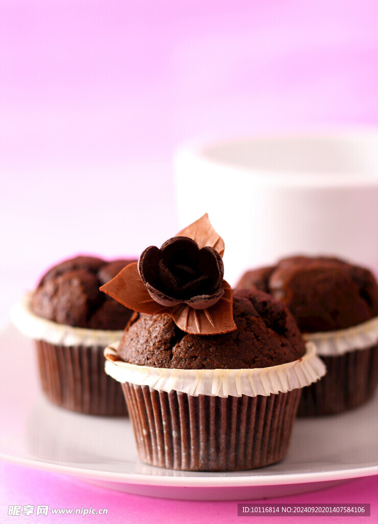 巧克力纸杯蛋糕