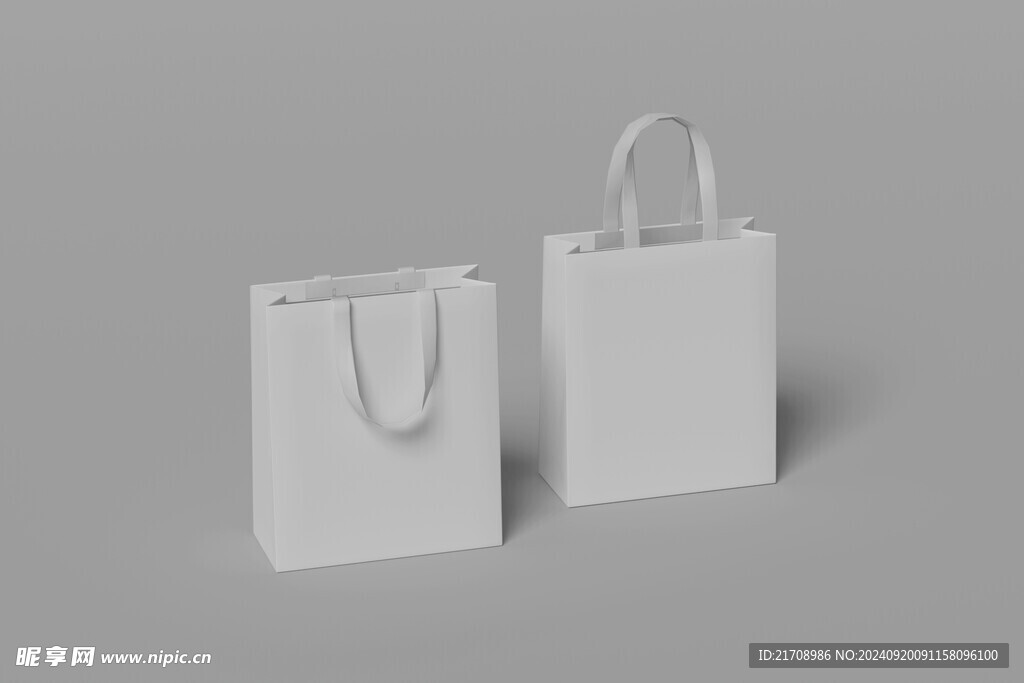 购物纸袋样机