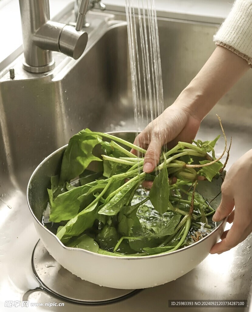 洗菜