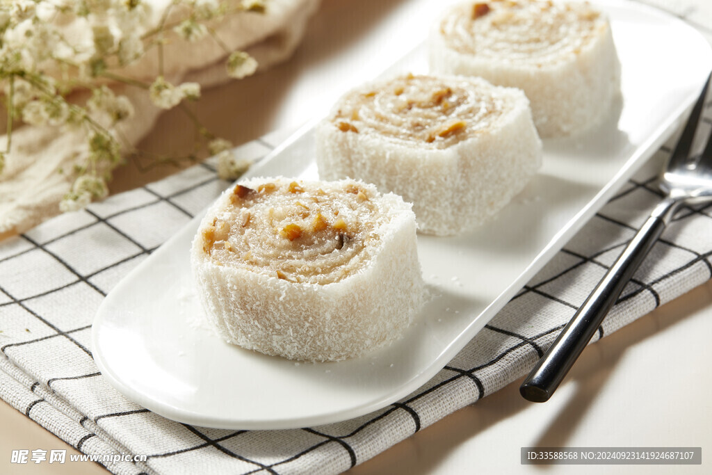 提拉米苏板栗糯米糍近图