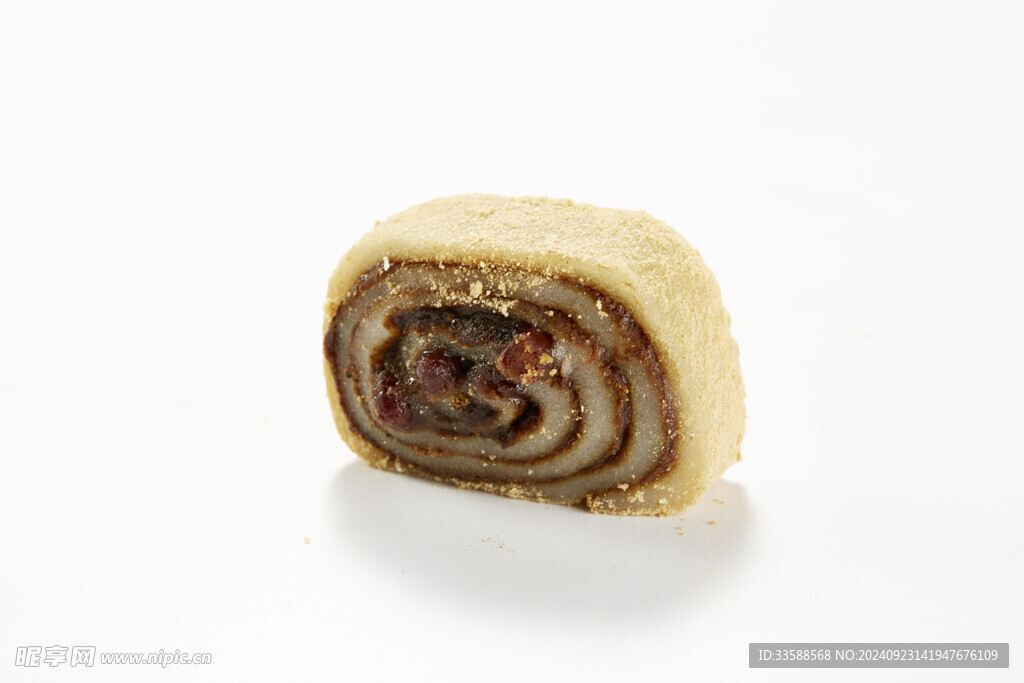 玫瑰豆沙糯米糍 单独照