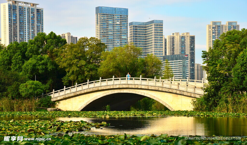 长沙城市公园一景