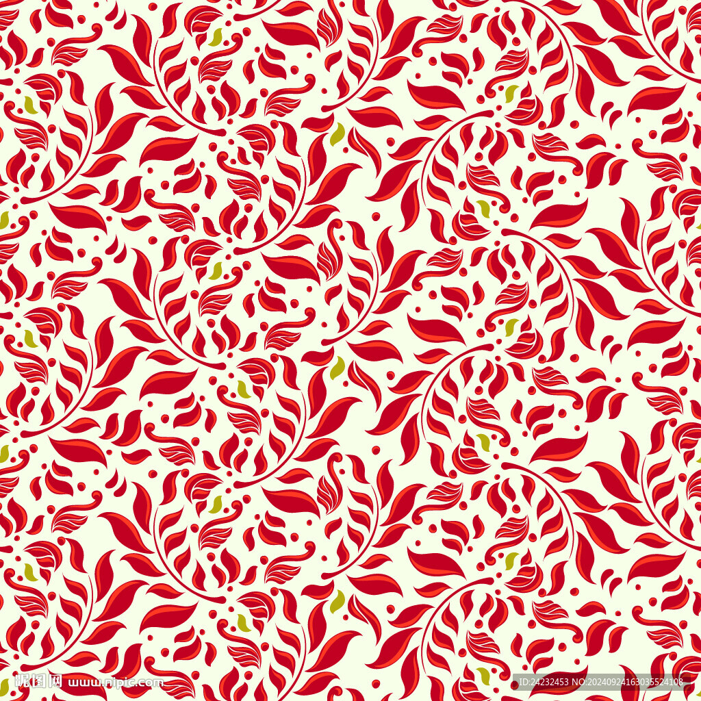 植物底纹欧式底纹