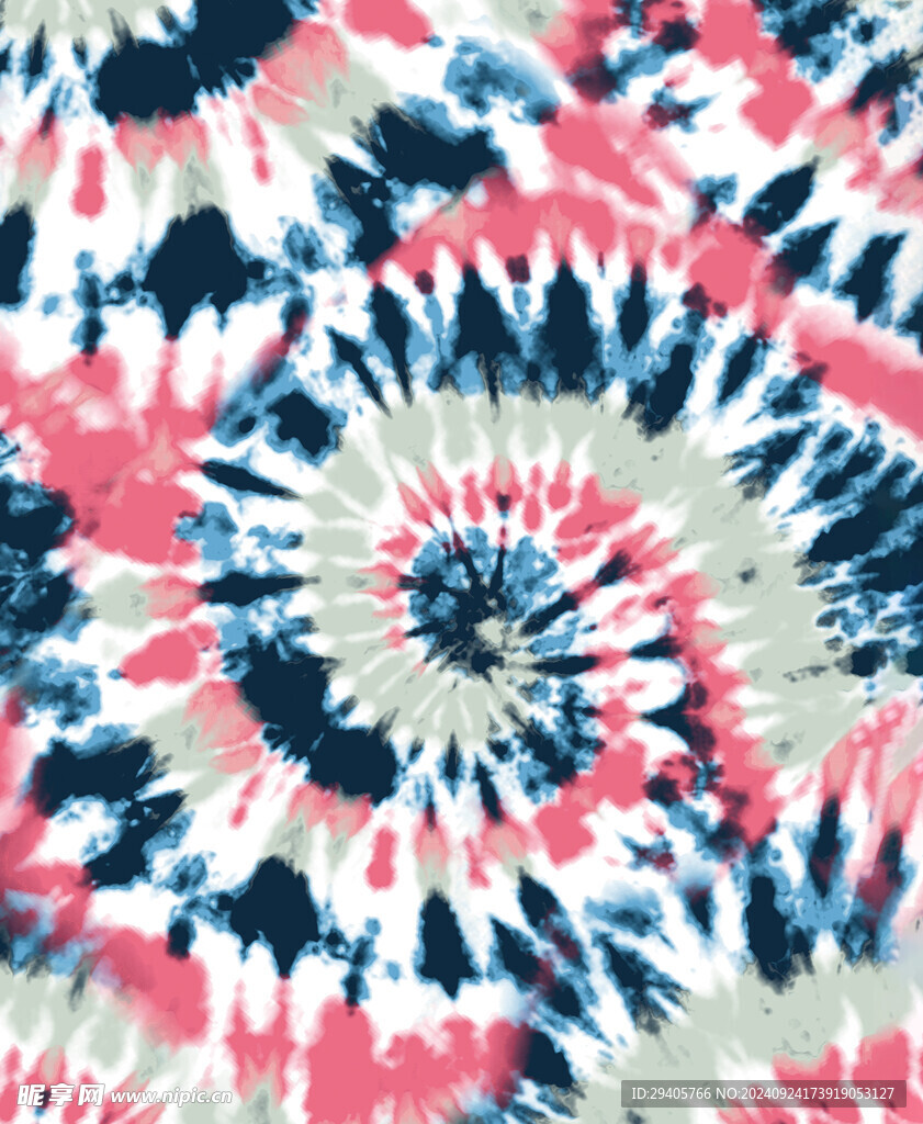 扎染  印花素材 背景底纹  