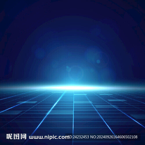 蓝色空间抽象背景