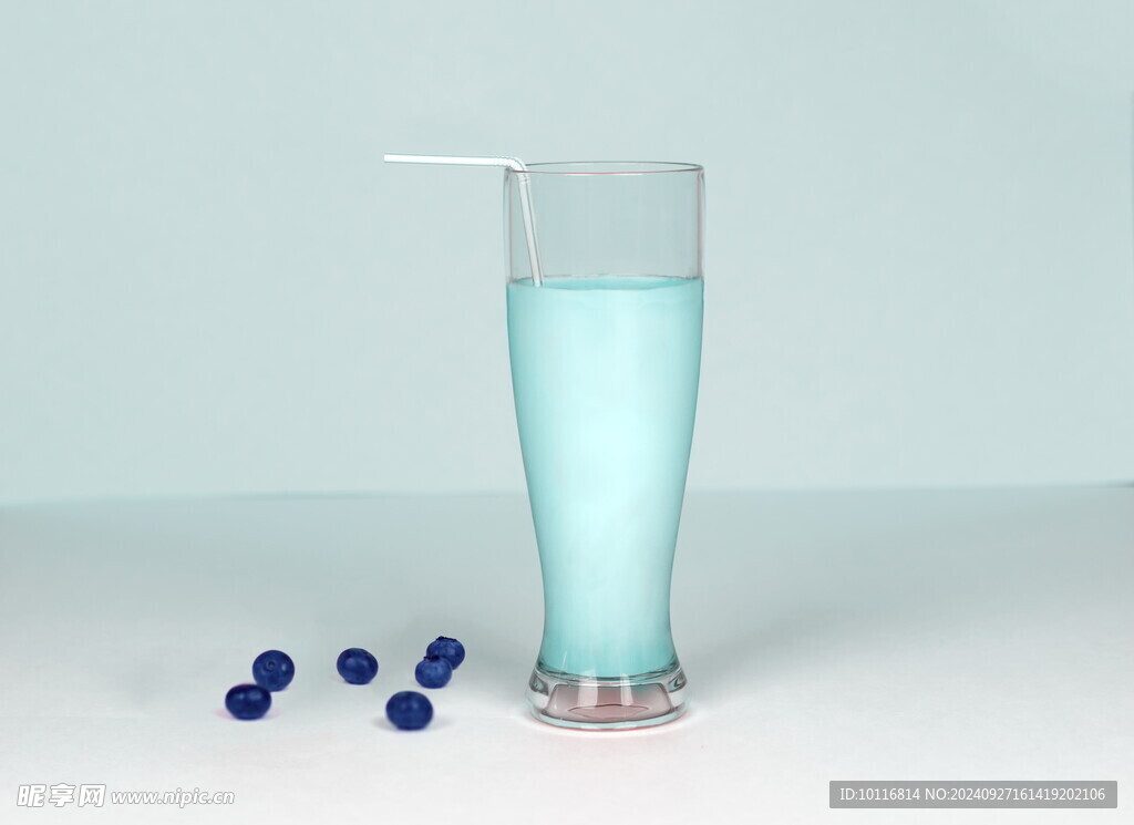 蓝莓奶昔
