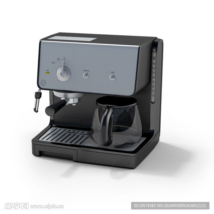 C4D模型 咖啡机