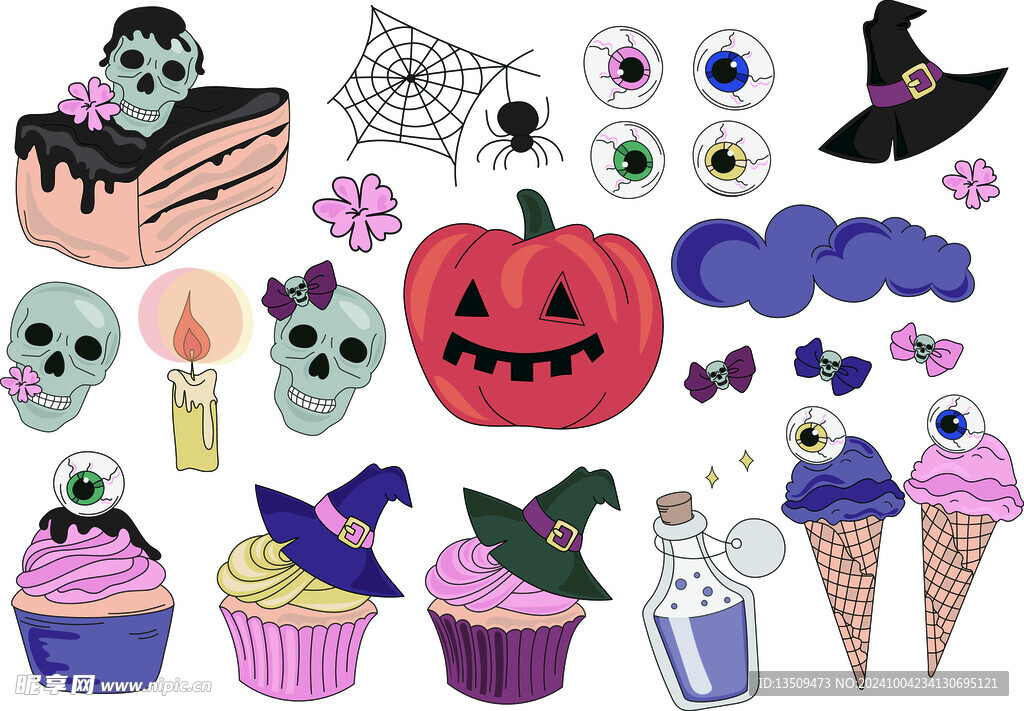 万圣节素材