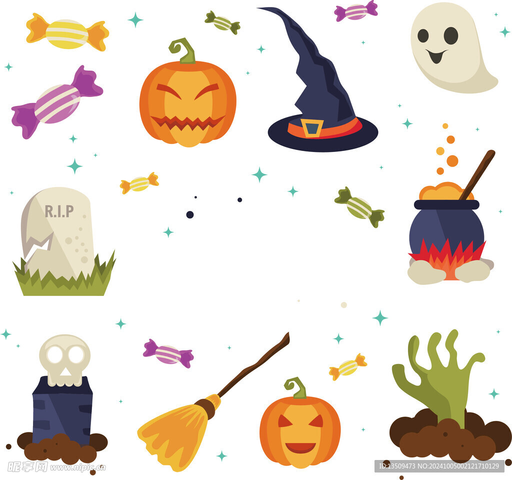 万圣节素材