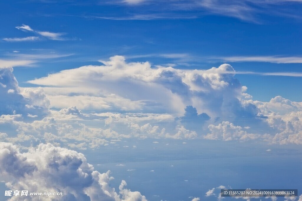 天空平流层大气层云层彩霞