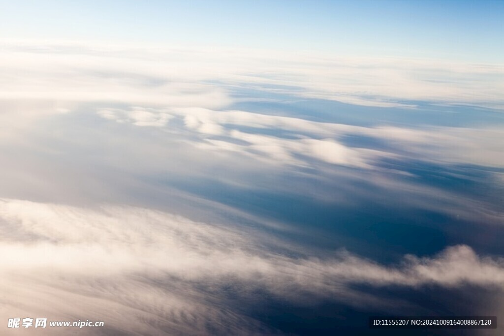 天空平流层大气层云层彩霞