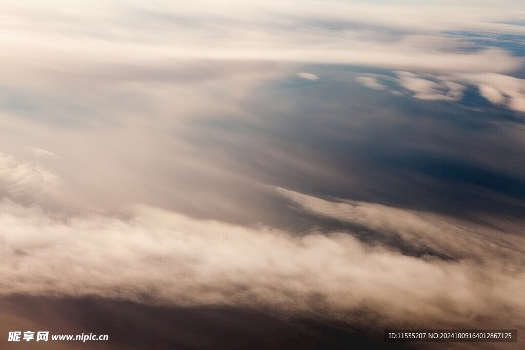 天空平流层大气层云层彩霞