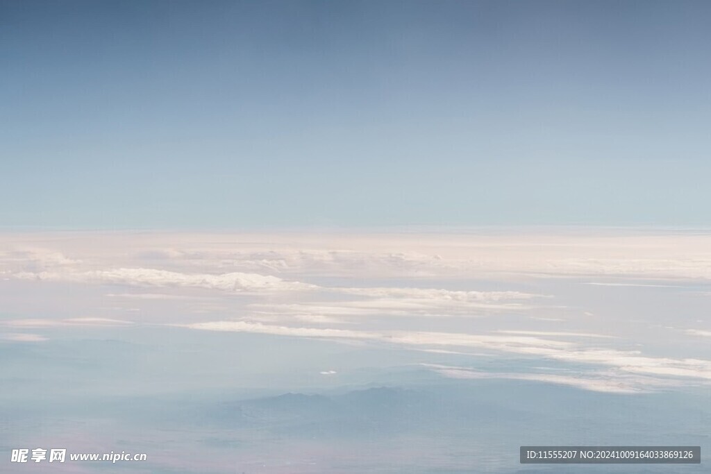 天空平流层大气层云层彩霞