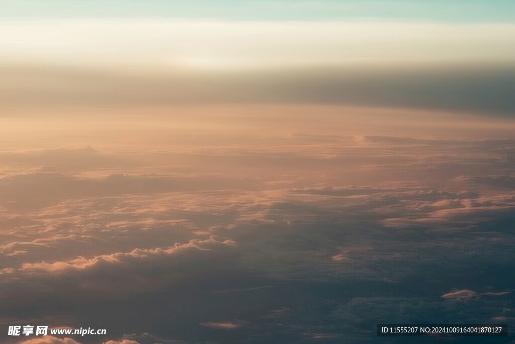 天空平流层大气层云层彩霞
