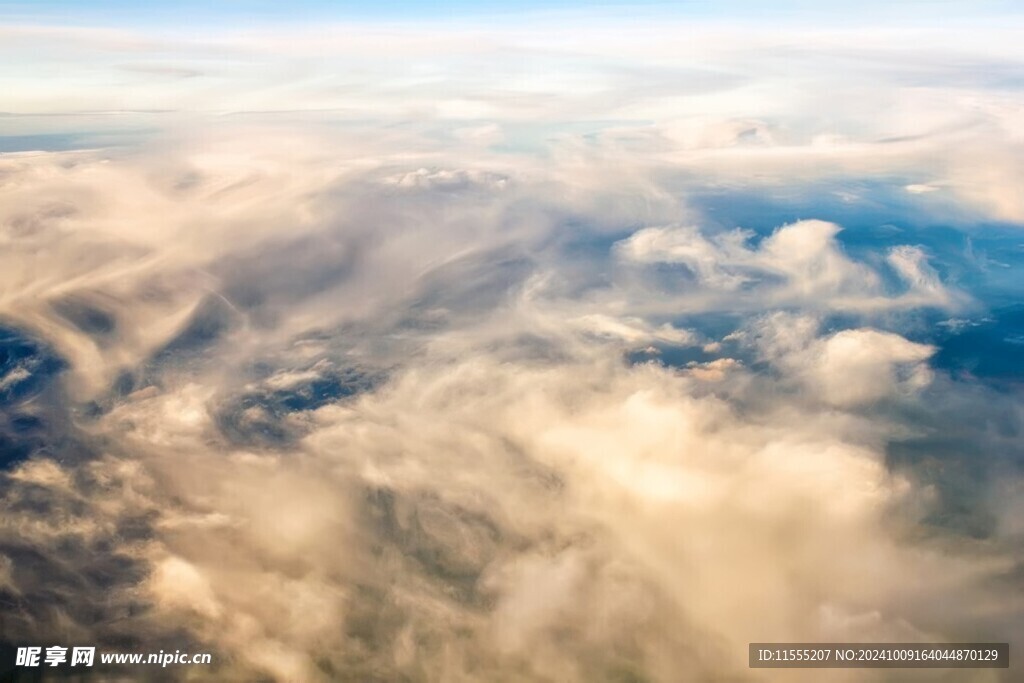 天空平流层大气层云层彩霞