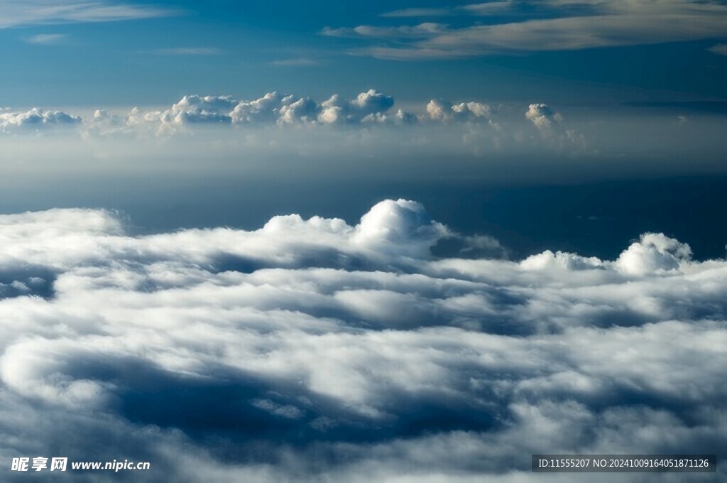 天空平流层大气层云层彩霞