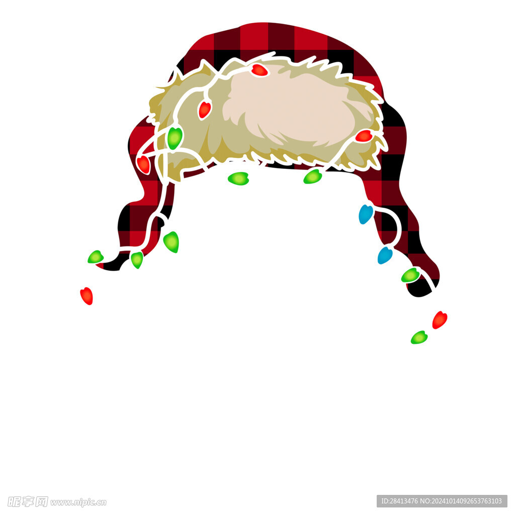 卡通英文帽子图案