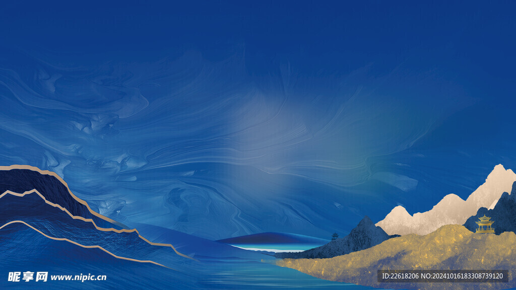 地产开盘海报背景