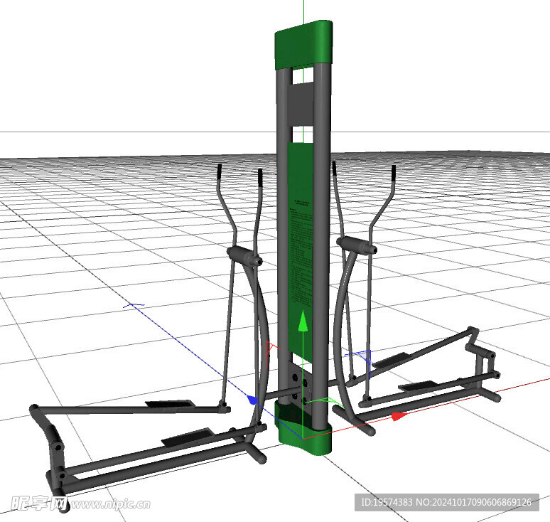 C4D模型 运动器材