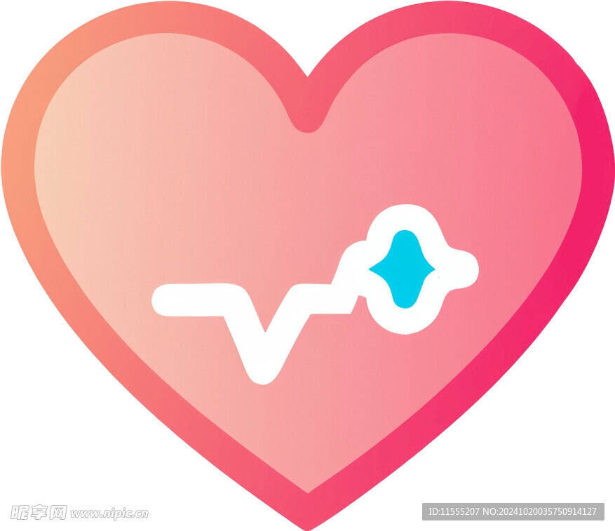 心脏救助医疗UI图标png免抠