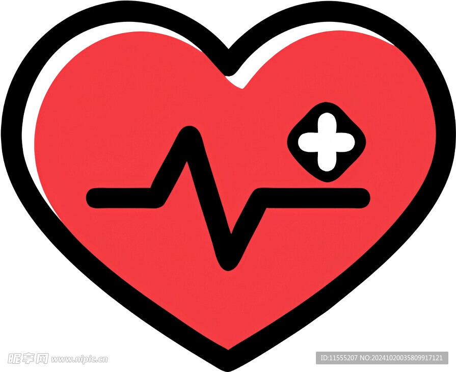 心脏救助医疗UI图标png免抠