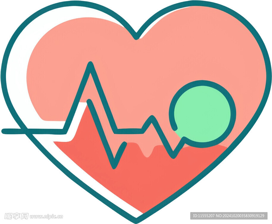 心脏救助医疗UI图标png免抠