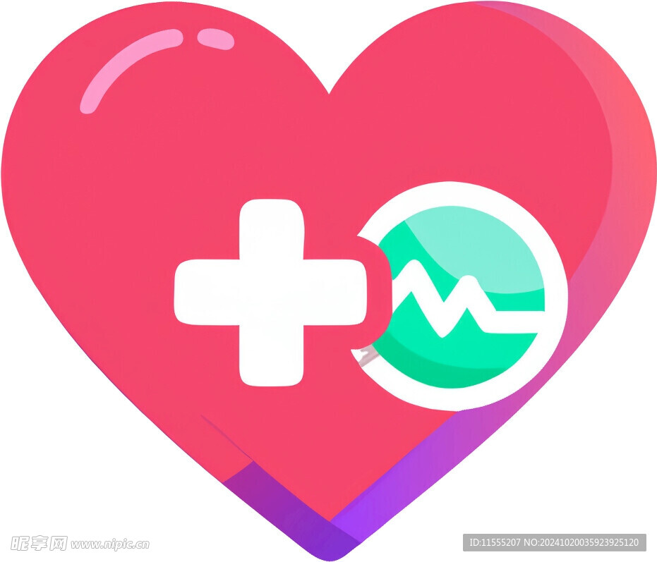 心脏救助医疗UI图标png免抠