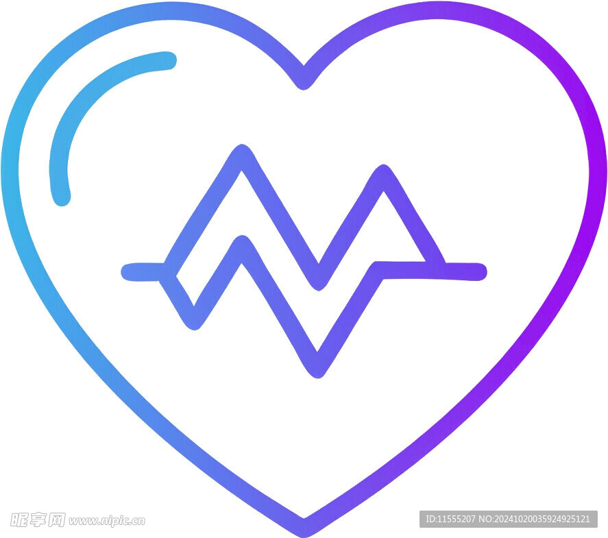 心脏救助医疗UI图标png免抠